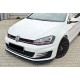 Передня Lip накладка DPT V-2 (для GTI, 2012-2017, чорний глянець) для Volkswagen Golf 7/E-Golf
