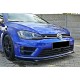 Передняя Lip накладка DPT V-2 (для R/R-Line HB, 2012-2017, черный глянец) для Volkswagen Golf 7/E-Golf