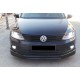 Передняя Lip накладка DPT V-1 (2014-2018, черный глянец) для Volkswagen Jetta