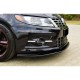 Передня Lip накладка DPT (для R-Line, 2008-2011, чорний глянець) для Volkswagen Passat СС 2008- рр