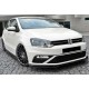 Передня Lip накладка DPT (для GTI, 2014-2017, чорний глянець) для Volkswagen Polo рр