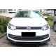 Передняя Lip накладка DPT V-2 (черный глянец) для Volkswagen Polo 2010-2017 гг