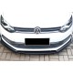 Передняя Lip накладка DPT V-2 (черный глянец) для Volkswagen Polo 2010-2017 гг