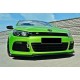 Передняя Lip накладка DPT (2008-2013, черный глянец) для Volkswagen Scirocco