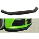 Передняя Lip накладка DPT (2008-2013, черный глянец) для Volkswagen Scirocco