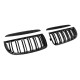 Ноздри M-Look (для E-90/91, 2005-2008, черный глянец) для BMW 3 серия E-90/91/92/93