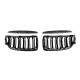 Ноздри M-Look (для E-90/91, 2005-2008, черный глянец) для BMW 3 серия E-90/91/92/93