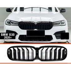 Ноздри M-Look DPT (2020-, черный глянец) для BMW 5 серия G30/31 2017-2023 гг