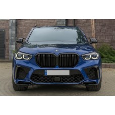Ніздрі M-Look DPT (2018-2022, чорний глянець) для BMW X5 G05 2019- рр