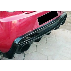Задний диффузор DPT (черный глянец) для Alfa Romeo MiTo