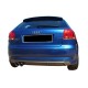 Задній дифузор DPT ( 2005-2008, Coupe, чорний глянець) для Ауди A3 рр
