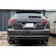 Задний диффузор DPT (2008-2010, Черный Глянец) для Ауди A3
