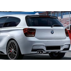 Задній дифузор DPT (чорний глянець) для BMW 1 серія F20/21 2011-2019 рр