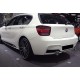 Задний диффузор DPT (черный глянец) для BMW 1 серия F20/21 2011-2019 гг