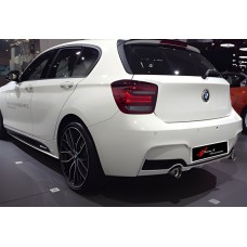 Задній дифузор DPT (чорний глянець) для BMW 1 серія F20/21 2011-2019 рр
