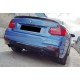 Задній дифузор DPT (чорний глянець) для BMW 2 серія F22/23 2014-2021 рр
