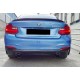 Задній дифузор DPT (чорний глянець) для BMW 2 серія F22/23 2014-2021 рр