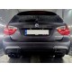 Задний диффузор DPT V-5 (для E90 M-Sport, черный глянец) для BMW 3 серия E-90/91/92/93 2005-2011 гг