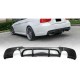 Задний диффузор DPT V-6 (для M-Performans, черный глянец) для BMW 3 серия E-90/91/92/93 2005-2011 гг