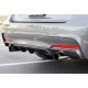 Задній дифузор DPT V-4 (для M-Performance, чорний глянець) для BMW 3 серія F-30/31/34 2012-2019 рр