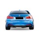 Задний диффузор DPT V-5 (для M-Performance, черный глянец) для BMW 3 серия F-30/31/34 2012-2019 гг