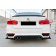 Задній дифузор DPT V-6 (для M3, чорний глянець) для BMW 3 серія F-30/31/34 2012-2019 рр