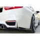 Задний диффузор DPT V-1 (для M3, черный глянец) для BMW 3 серия F-30/31/34 2012-2019 гг
