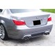 Задній дифузор DPT (для M-5, чорний глянець) для BMW 5 серія E-60/61 2003-2010 рр