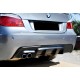 Задний диффузор DPT V-1 (для M-Sport, черный глянец) для BMW 5 серия E-60/61 2003-2010 гг