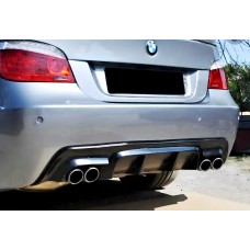 Задний диффузор DPT V-2 (для M-Sport, черный глянец) для BMW 5 серия E-60/61 2003-2010 гг
