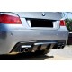 Задний диффузор DPT V-2 (для M-Sport, черный глянец) для BMW 5 серия E-60/61 2003-2010 гг