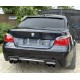 Задний диффузор DPT V-2 (для M-Sport, черный глянец) для BMW 5 серия E-60/61 2003-2010 гг