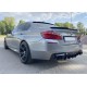 Задній дифузор CS-Style DPT (для M5, чорний глянець, вакуумне формування) для BMW 5 серія F10/F11 2010-2016 рр