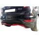 Задній дифузор DPT V-3 (HB, чорний глянець) для Ford Fiesta 2008-2017 рр