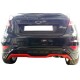 Задній дифузор DPT V-3 (HB, чорний глянець) для Ford Fiesta 2008-2017 рр