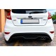 Задній дифузор DPT V-3 (HB, чорний мат) для Ford Fiesta 2008-2017 рр