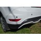 Задній дифузор DPT V-3 (HB, чорний мат) для Ford Fiesta 2008-2017 рр