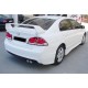 Задній дифузор DPT V-1 (чорний глянець) для Honda Civic Sedan VIII 2006-2011рр