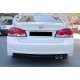 Задній дифузор DPT V-1 (чорний глянець) для Honda Civic Sedan VIII 2006-2011рр