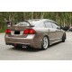 Задній дифузор DPT V-2 (чорний глянець) для Honda Civic Sedan VIII 2006-2011рр