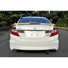 Задний диффузор DPT (под покраску) для Honda Civic Sedan IX 2011-2016 гг