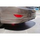 Задний диффузор DPT (черный глянец) для Hyundai Accent 2011-2017 гг