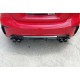 Задний диффузор DPT (2012-2015, для Brabus, черный глянец) для Mercedes A-сlass W176