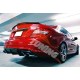 Задній дифузор DPT (2007-2011, для AMG SD, чорний глянець) для Mercedes C-class W204 рр
