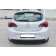 Задній дифузор DPT (HB, чорний глянець) для Opel Astra J 2009-2015 рр