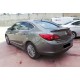 Задній дифузор DPT V-2 (SD, чорний глянець) для Opel Astra J 2009-2015 рр