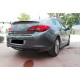 Задній дифузор DPT V-2 (SD, чорний глянець) для Opel Astra J 2009-2015 рр
