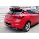 Задній дифузор DPT V-1 (HB, чорний глянець) для Opel Astra K 2016-2021 рр