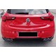 Задній дифузор DPT V-1 (HB, чорний глянець) для Opel Astra K 2016-2021 рр