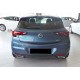 Задній дифузор DPT V-2 (HB, чорний глянець) для Opel Astra K 2016-2021 рр